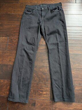Mott and Bow Straight Fit Italian Denim Jeans 34x32 in midnight